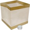 20 Pack Square Chinese Lanterns Wishing, Praying, Floating, River Paper