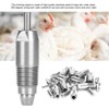 10pcs Stainless Steel Chicken Water Nipple Drinker Feeder Automatic Chicken