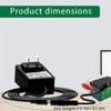 14.6V 2A LiFePO4 Battery Charger with Dual Alligator Clips Cable