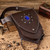 HiiFeuer Medieval Faux Leather Thigh Bag, Adjustable Drop Leg Pouch