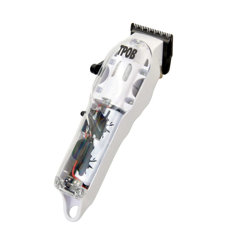 TPOB White Slime 2 Splatt Clipper Trimmer Set Barber Hair