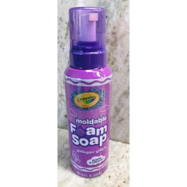 Crayola Shape/Create Gallopin’ Grape Moldable Foam Soap:14 Fl Oz