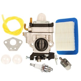HIFROM Carburetor with Fuel Line Repower Tune-up kit Air Filter Replacement for Echo PB651H PB651T PB-755 PB-755H PB-755T PB-755SH PB-755ST PB-751 PB-751H Walbro WYK-192 WYK192
