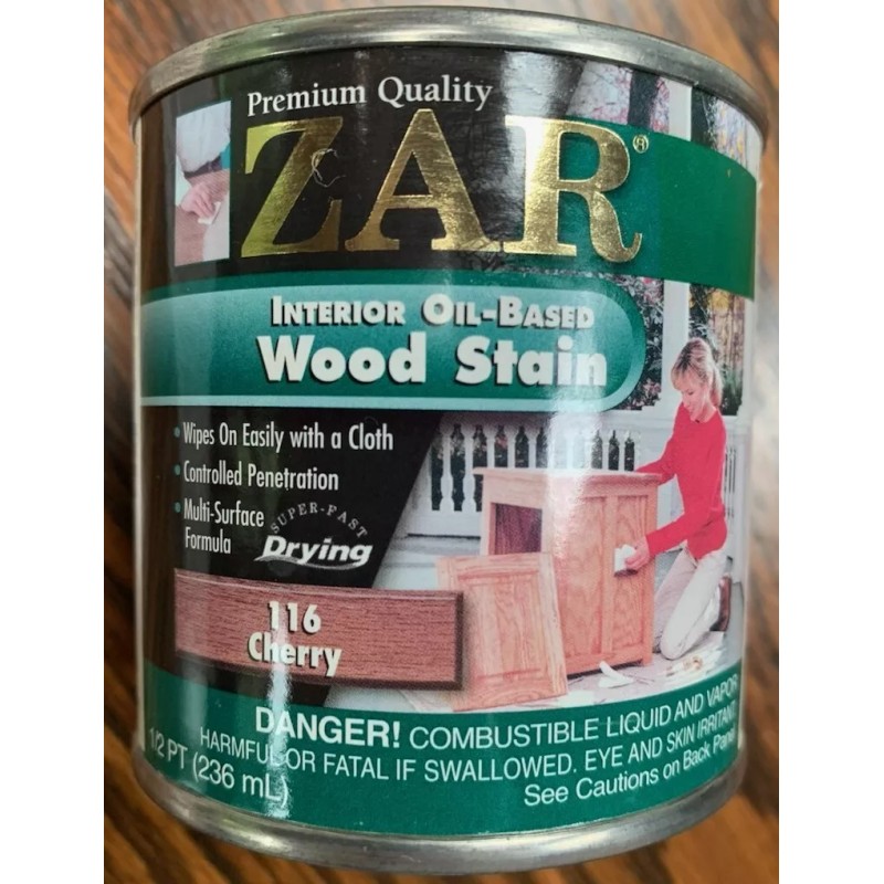 Zar Interior Stain 116 CHERRY 1/2 Pint