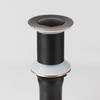 Oil Rubbed Bronze Pop Up Drain with Detachable Basket, Bathroom