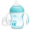 CHICCO, Vaso de Transición con Doble Vávula, 4m+, Color Azul
