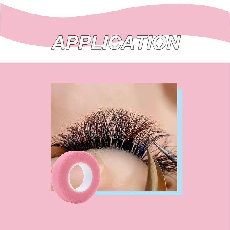 Eyelash Tape, 2 Rolls Eyelash Extension Tape, Eyelash Tape Tape,