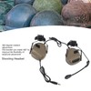 Shooting Headset Shooting Earmuffs Ear Hearing Protection Headphones Sound Amplification