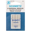 Euro-Notions Schmetz Universal Machine Needles, Size 11/75 5/Pkg