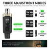 Kadjuh Wireless XLR Transmitter and Receiver& Wireless Guitar Transmitter Receiver,Rechargeable