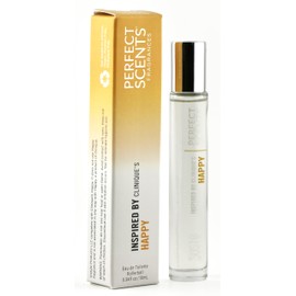 Perfect Scents, Inspired by Clinique's Happy, Rollerball, Women’s Eau de Toilette, Vegan, Paraben Free, Phthalate Free, Never Tested on Animals, 0.34 Fl Oz