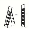 Dithoko 5 Step Ladder, 300 lbs Folding Step Stool with
