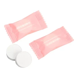 Veraly Toalla Comprimida Pastilla Compacta Rosa Limpieza 30pzs
