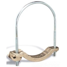 Thomas & Betts 3903 11/4"-2"pipe,4-4/0wire T&b U-bolt Grnd Clamp