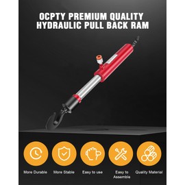 Ocpty 5 Pulling Distance red 10 ton Pull Back ramjack Stand