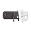 Infinity Decor Heavy Duty 150mm 3 Lever Iron Horizontal Mortice