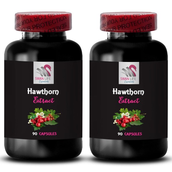 SWAN LIFE ESSENTIALS Herbal Formula - HAWTHORN EXTRACT - Non-GMO