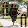 Kente Graduation Stole Class of 2025 with Honor Cord Set