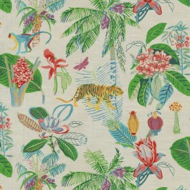 Tommy Bahama HEAVENLY KINGDOM LEAFY Cotton Tropical Animal Drapery Uph Fabric