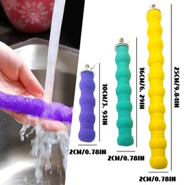 behone Pack of 3 Natural Wood Perches, Perch Made of Mineral Stones Perches, for Caring for Claws and Beaks, Toy for Parrot (10.16.25 cm), Random Colour