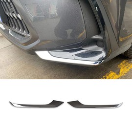 Beautost for Lexus NX 250/350/350h/450h+ 2022 2023 2024 2025 Chrome Front Fog Light Lamp Cover Trims