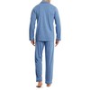 DAVID ARCHY Men's Cotton Sleepwear Button-Down Pajamas Set