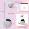 CGBE UV LED Nail Lamp, 36W Mini Cordless Flash Cure