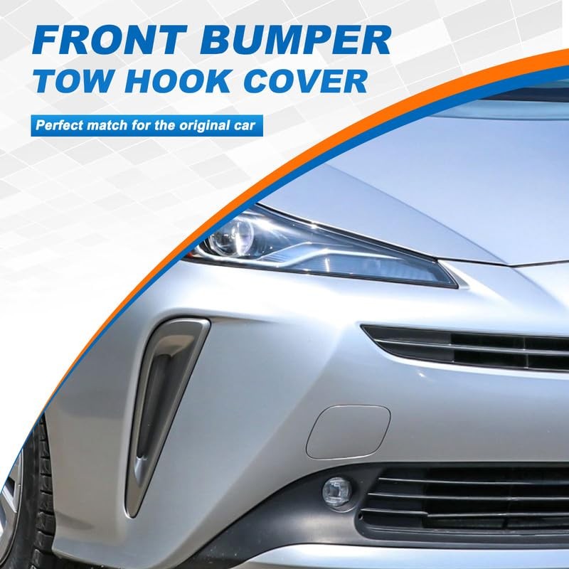 CZShiYue Car Front Bumper Tow Hook Cover Cap Towing Eye