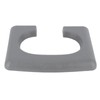 Center Console Cup Holder Pad Armrest Lid Cover Gray Fit