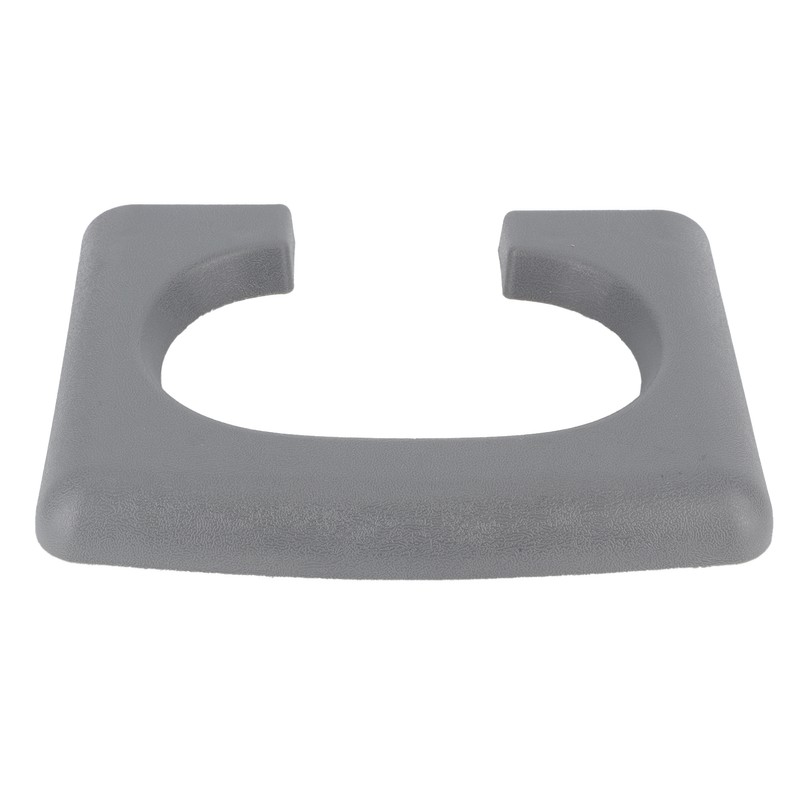 Center Console Cup Holder Pad Armrest Lid Cover Gray Fit