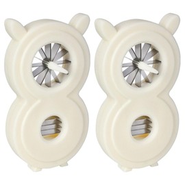 STOBAZA Scallion Slicer Shredder for Vegetable, 2pcs Stainless Steel Scallion Cutter, Green Onion Shredder, Morning Glory Separator, Shallot Cutter Kitchen Gadgets