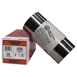 Stainless Steel Shim Stock Rolls - 22l10 .010 ss shimstock 6"x50