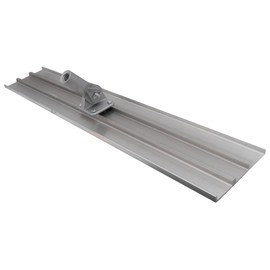 QLT By MARSHALLTOWN 48 Inch Magnesium Concrete Bull Float with Bracket, Extruded Magnesium Alloy Blade, Square End Blade, Made in the USA, MB48