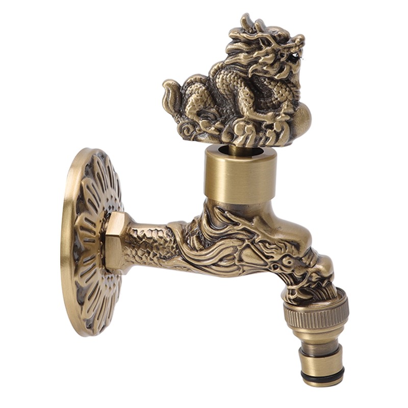 Water Faucet Copper Tap G1/2 Female Thread Home Decoration for