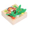 Baby Carrot Harvest Game Wooden Carrots Shape Sorting Matching Puzzle