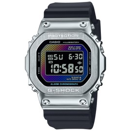 G-Shock GM-5600RW-1JF Men's Wristwatch, Metal Cover, Biomass Plastic, Black, multicolor, sports