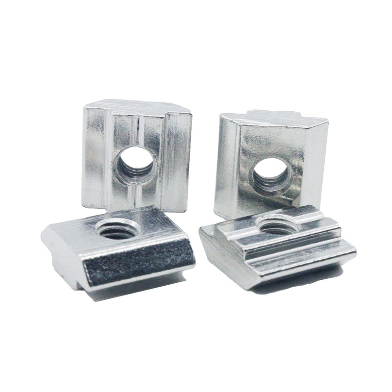 Pack of 10, slot nut, sliding nuts, heavy B-type nut