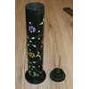 Incense Tower, Yara, Soft Stone, Green with Floral Pattern, 27
