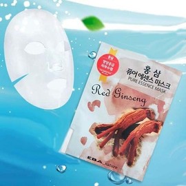 Mask Pack Face Pack Sheet Skin Care Cosmetics Red Ginseng 10 Packs 2ea