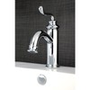 Kingston Brass LS5413RL Royale Bathroom Faucet, Brushed Brass 5.88 x