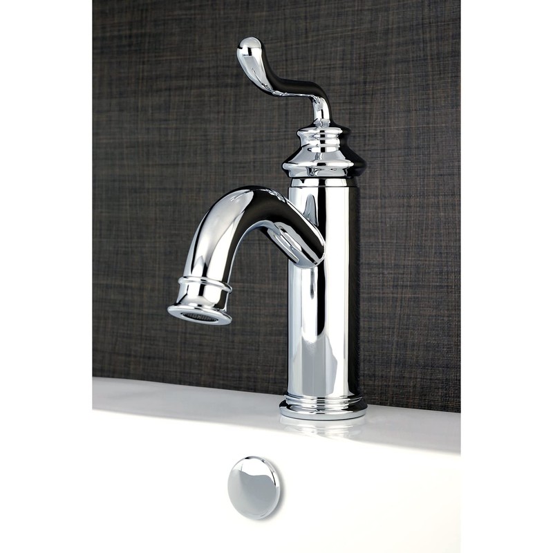 Kingston Brass LS5413RL Royale Bathroom Faucet, Brushed Brass 5.88 x