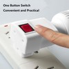 E26/E27 Socket Extension Adapter with Switch,Plug-in Light Socket,Convert Outlet to
