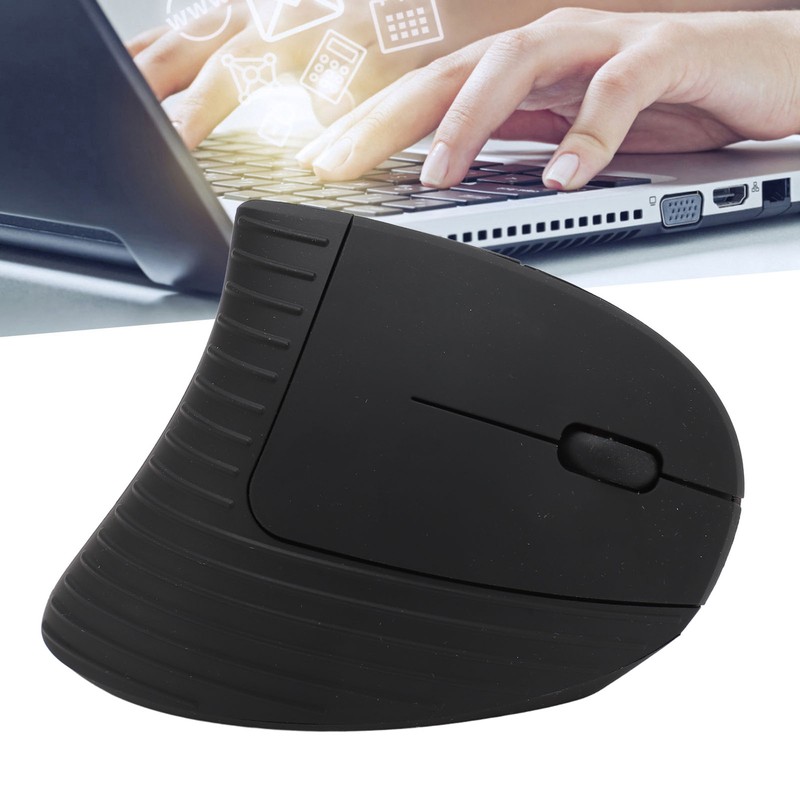 Wireless Vertical Mouse 2.4G Adjustable DPI Rechargeable Right Handed Ergonomic