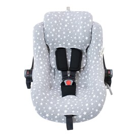 JYOKO Kids Nest Baby Carrier Cover Compatible with Jané Groowy ISize Car Seat (White Star)