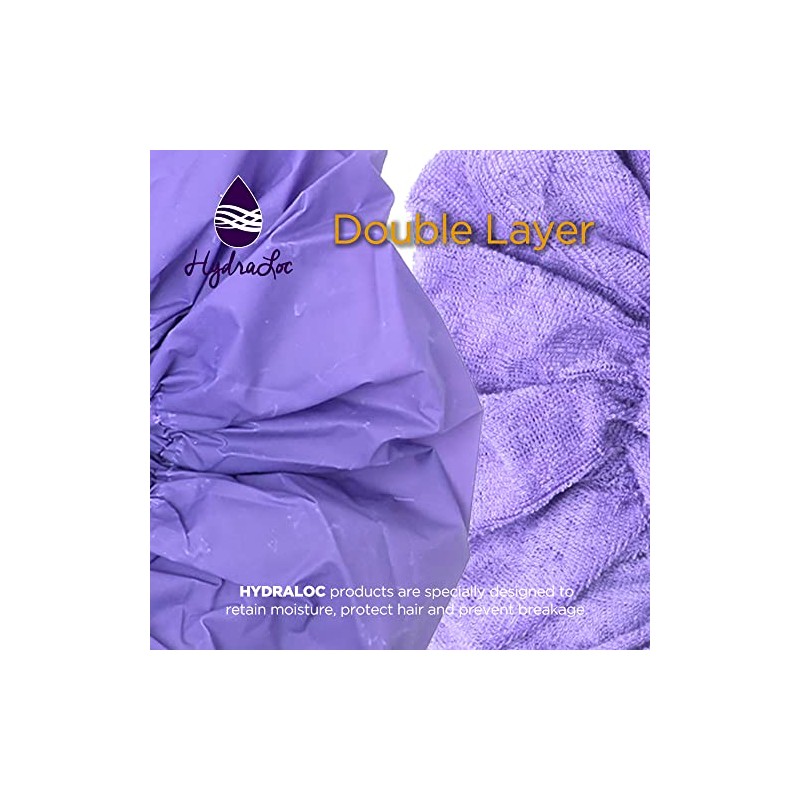 Donna Gorro Ducha Reversible Unidad Impermeable Doble Capa Protección Elástico