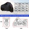 Heavy Duty Motorcycle Cover, 800D Outdoor Storage Moped Cover, All-Weather