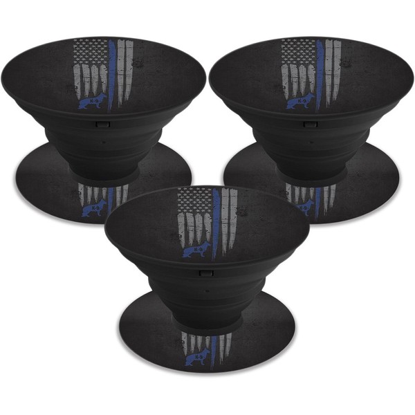 MightySkins Skin Compatible with PopSocket PopSocket - Thin Blue Line