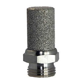 Silencer with Male Thread NPT 1/4 Inch Material Stainless Steel