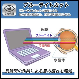 FILMEXT Protective Film for HP Envy x360 14-fc0000 (Standard Model), Blue Light Reduction, Reflective Reduction, Made in Japan