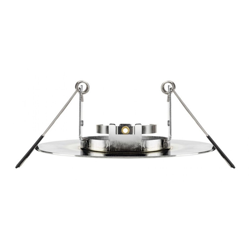 Integral Evofire Fire Rated GU10 Downlight Polished Chrome 70-100mm Hole